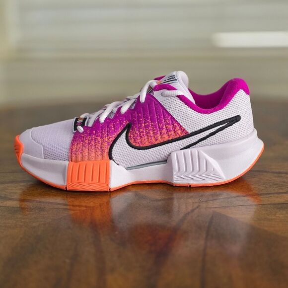 Nike Zoom GP Challenge Pro PRM Women’s Size 7 Tennis Shoes White Pink Orange New - Picture 7 of 15